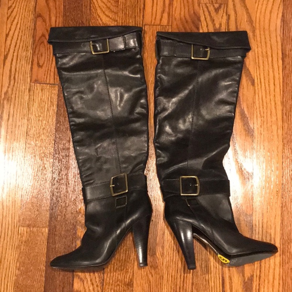 Never worn Coach leather boots